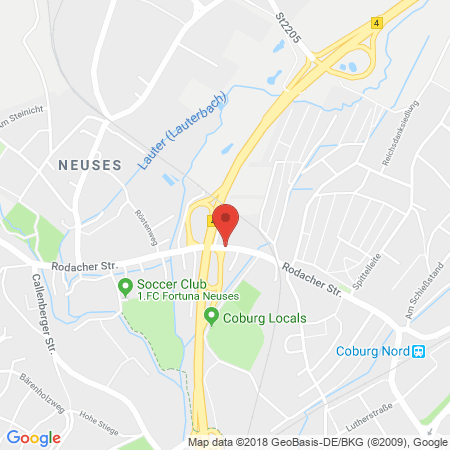 Kartenansicht freie Tankstelle