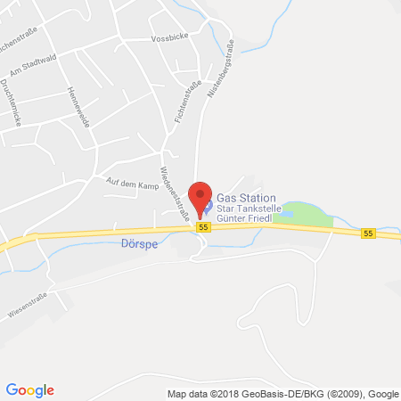 Kartenansicht STAR