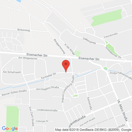 Kartenansicht Freie tankstelle D+B