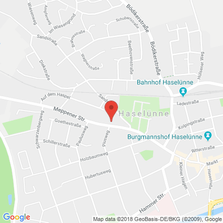 Kartenansicht freie Tankstelle