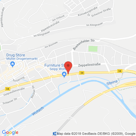 Kartenansicht Freie Tankstelle