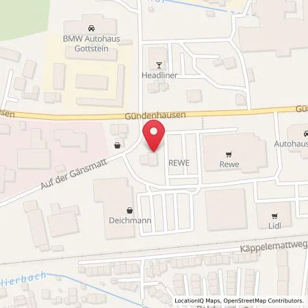Karte Freie Tankstelle