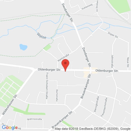 Kartenansicht Westfalen