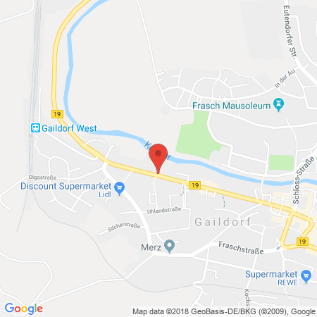 Kartenansicht Shell