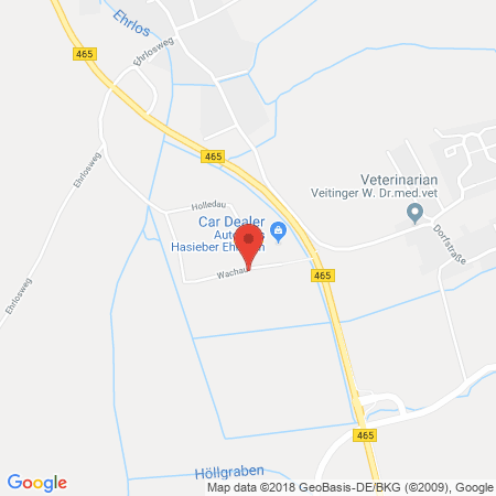 Kartenansicht Autohaus Hasieber