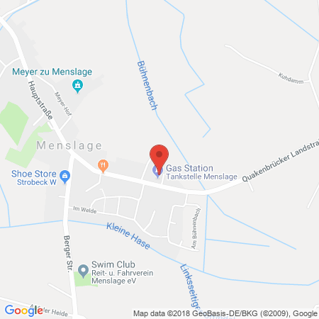 Kartenansicht freie Tankstelle