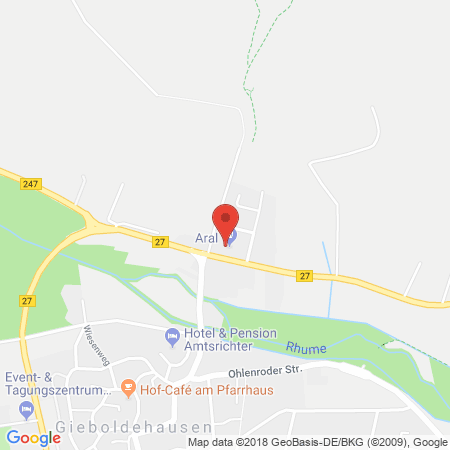 Kartenansicht ARAL