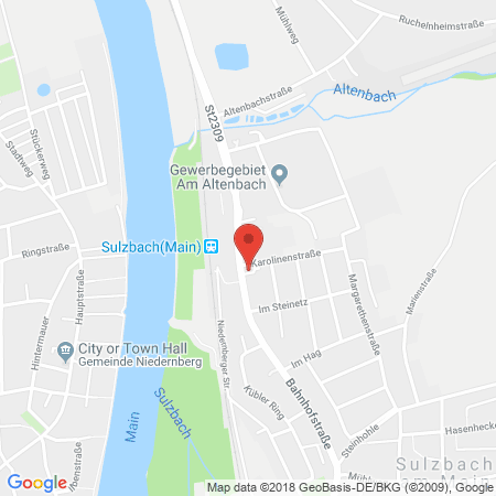 Kartenansicht Calpam