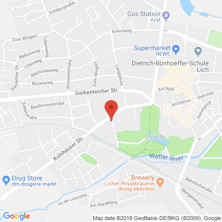 Kartenansicht STB Tankstelle