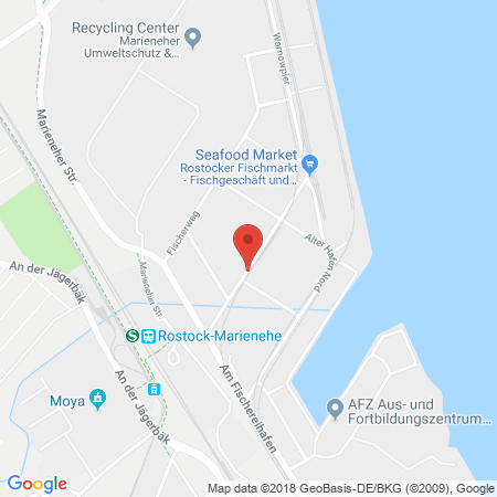 Kartenansicht AC Autohaus Am Fischereihafen Ltd. & Co. KG