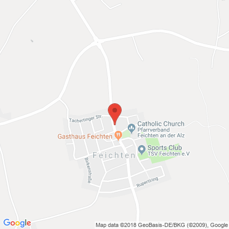 Kartenansicht BK-Tankstelle Feichten