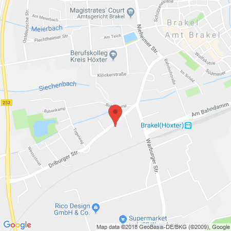 Kartenansicht Autohaus Trotz GmbH (Honda)