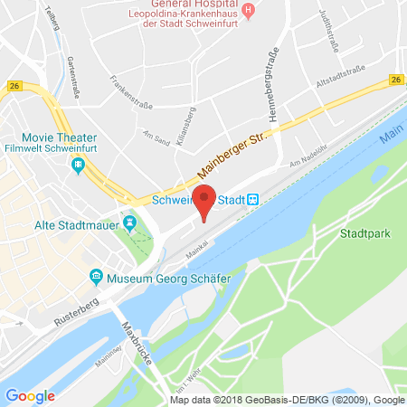 Kartenansicht bft - Walther