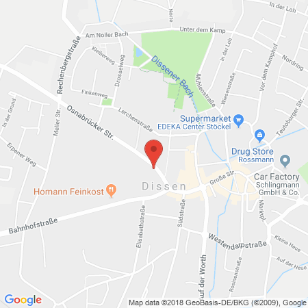 Kartenansicht Westfalen