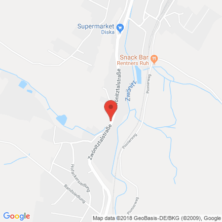 Kartenansicht Autohaus Krauss (Nissan & Hyundai Vertragspartner)