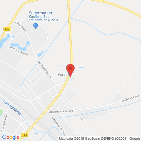Kartenansicht ESSO