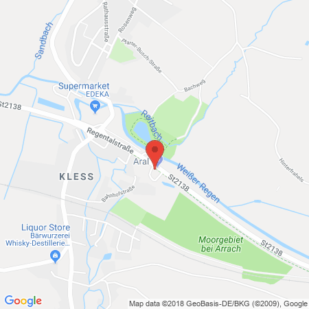 Kartenansicht ARAL