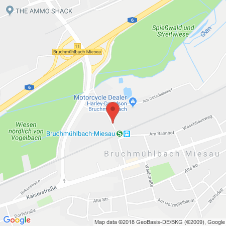 Kartenansicht Petes-Stop Autogastankstellen