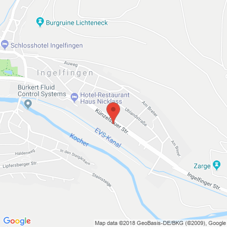 Kartenansicht BAGeno Raiffeisen eG