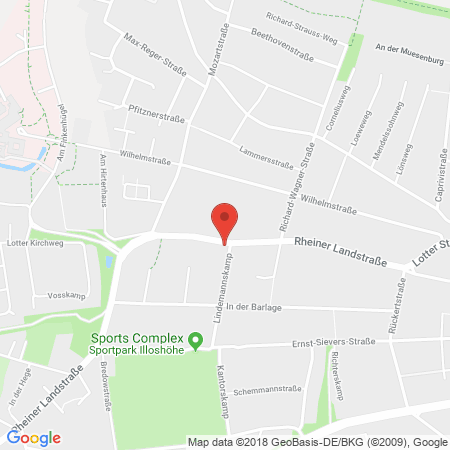 Kartenansicht Westfalen