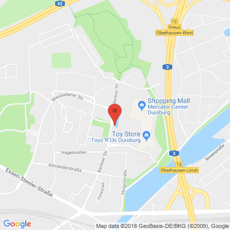 Kartenansicht Supermarkt-Tankstelle