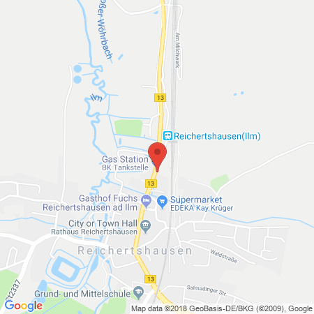 Kartenansicht BK-Tankstelle Christian Schmerber