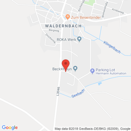 Kartenansicht Shell-Station Autoport Wolfram Link