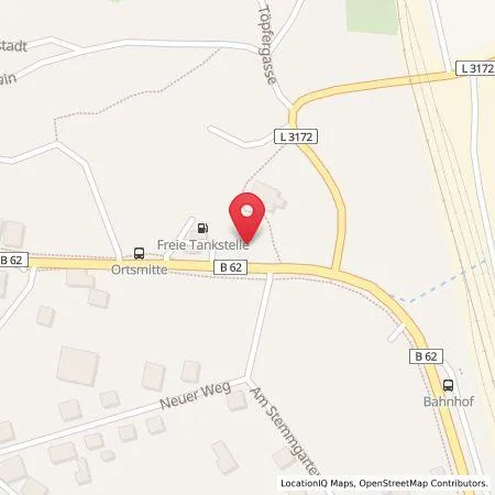 Karte Freie Tankstelle