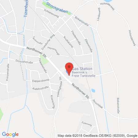 Kartenansicht Beernink