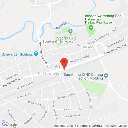 Kartenansicht ARAL