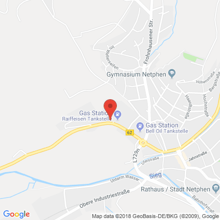 Kartenansicht Raiffeisen