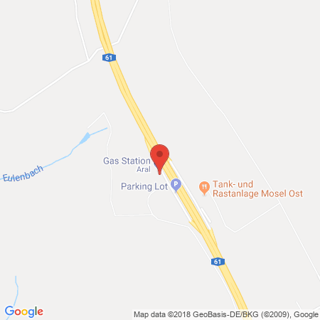 Kartenansicht ARAL