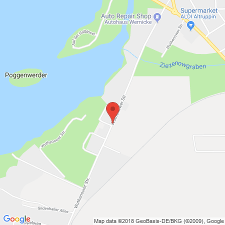 Kartenansicht Autohaus Wernicke GmbH