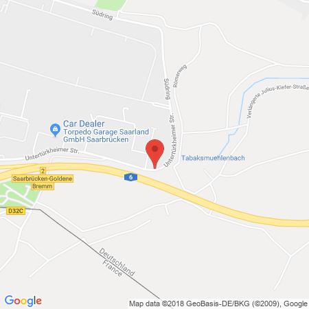 Kartenansicht Petes-Stop Automatentankstelle