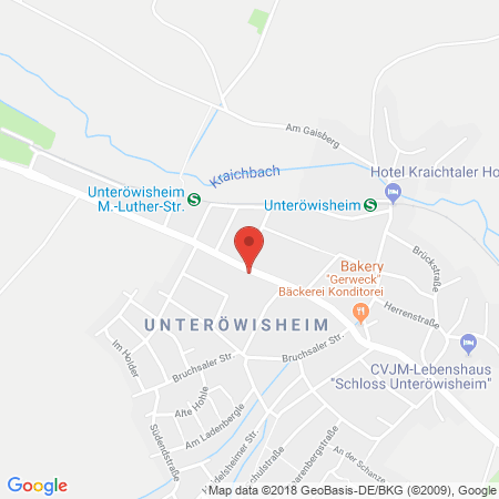 Kartenansicht Eberhardt Unteröwisheim