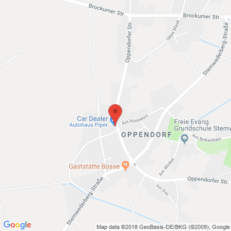 Kartenansicht Freie Tankstelle Piper