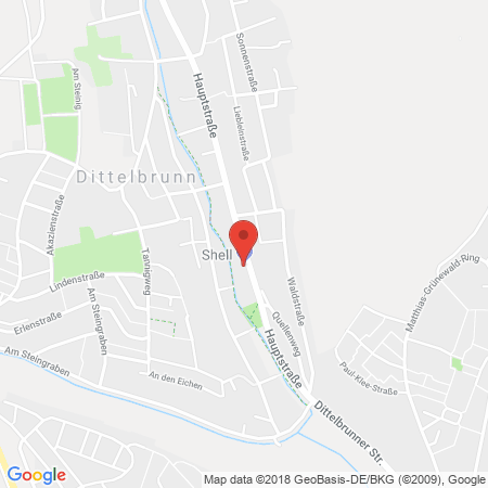 Kartenansicht Shell