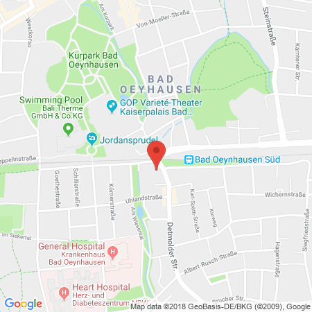 Kartenansicht Jantzon Tankstelle