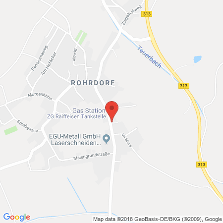 Kartenansicht ZG Raiffeisen Energie