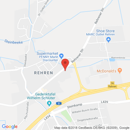 Kartenansicht Harting - Freie Tankstelle