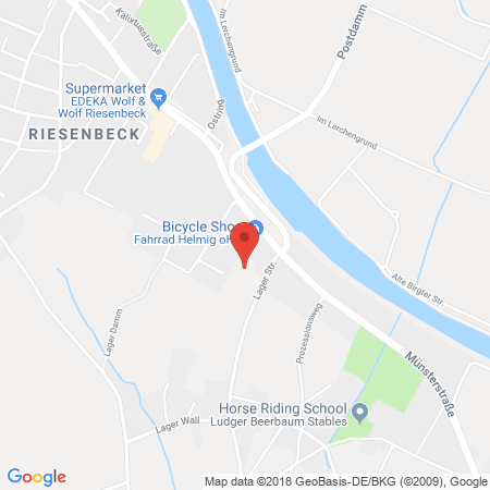 Kartenansicht agritura Raiffeisen eG