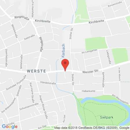 Kartenansicht Jantzon Tankstelle