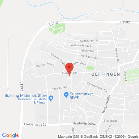 Kartenansicht freie Tankstelle