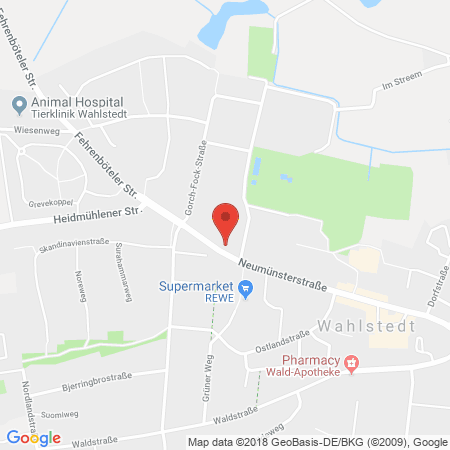 Kartenansicht Autohaus Bahns GmbH