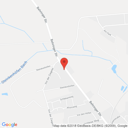 Kartenansicht Hoyer Tank Treff Bispingen, Michael Burmeister