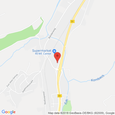 Kartenansicht Supermarkt-Tankstelle