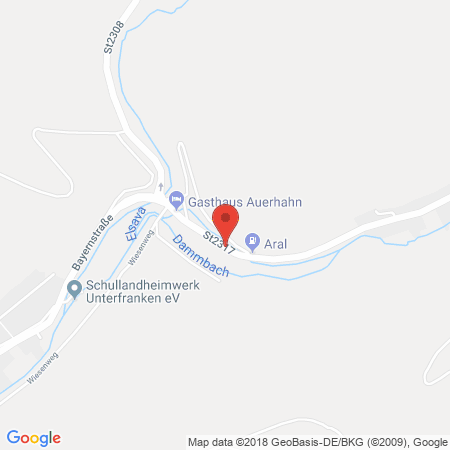 Kartenansicht ARAL
