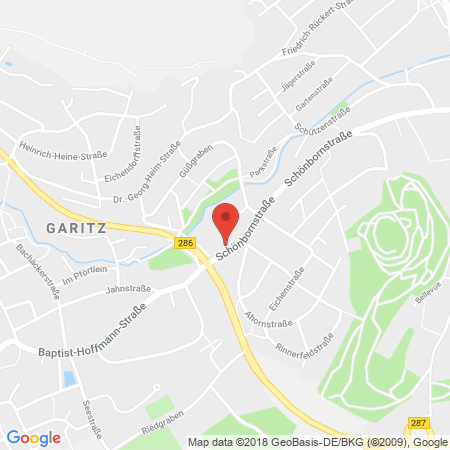 Kartenansicht bft Tankstelle Walther