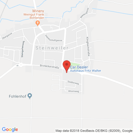 Kartenansicht Fritz Walter GmbH