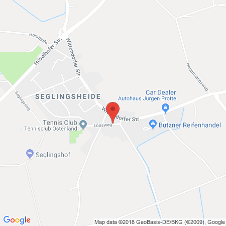 Kartenansicht Tankstelle Ostenland